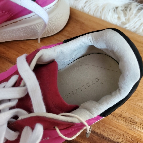 LAST CHANCE Stella McCartney Platform Nylon Sneakers - Picture 3 of 5